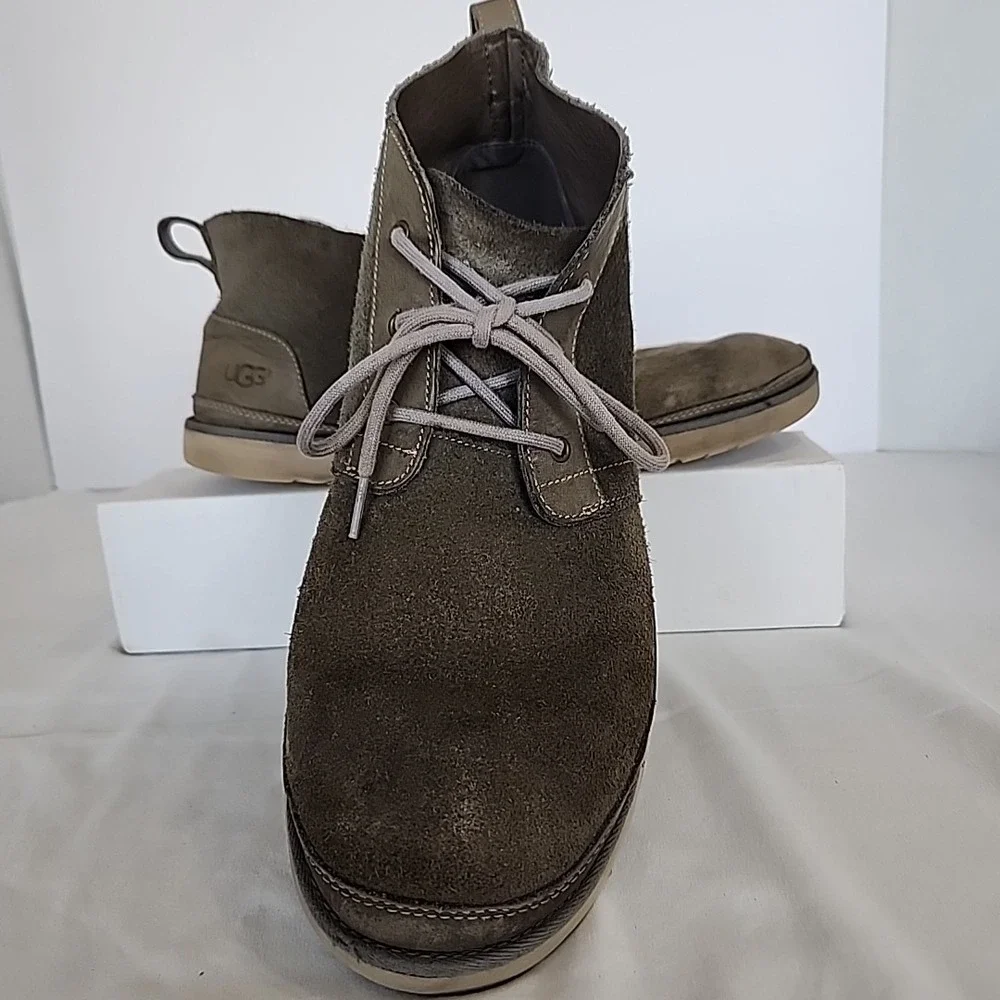 UGG Neumal Grey Suede High Top Men's 15